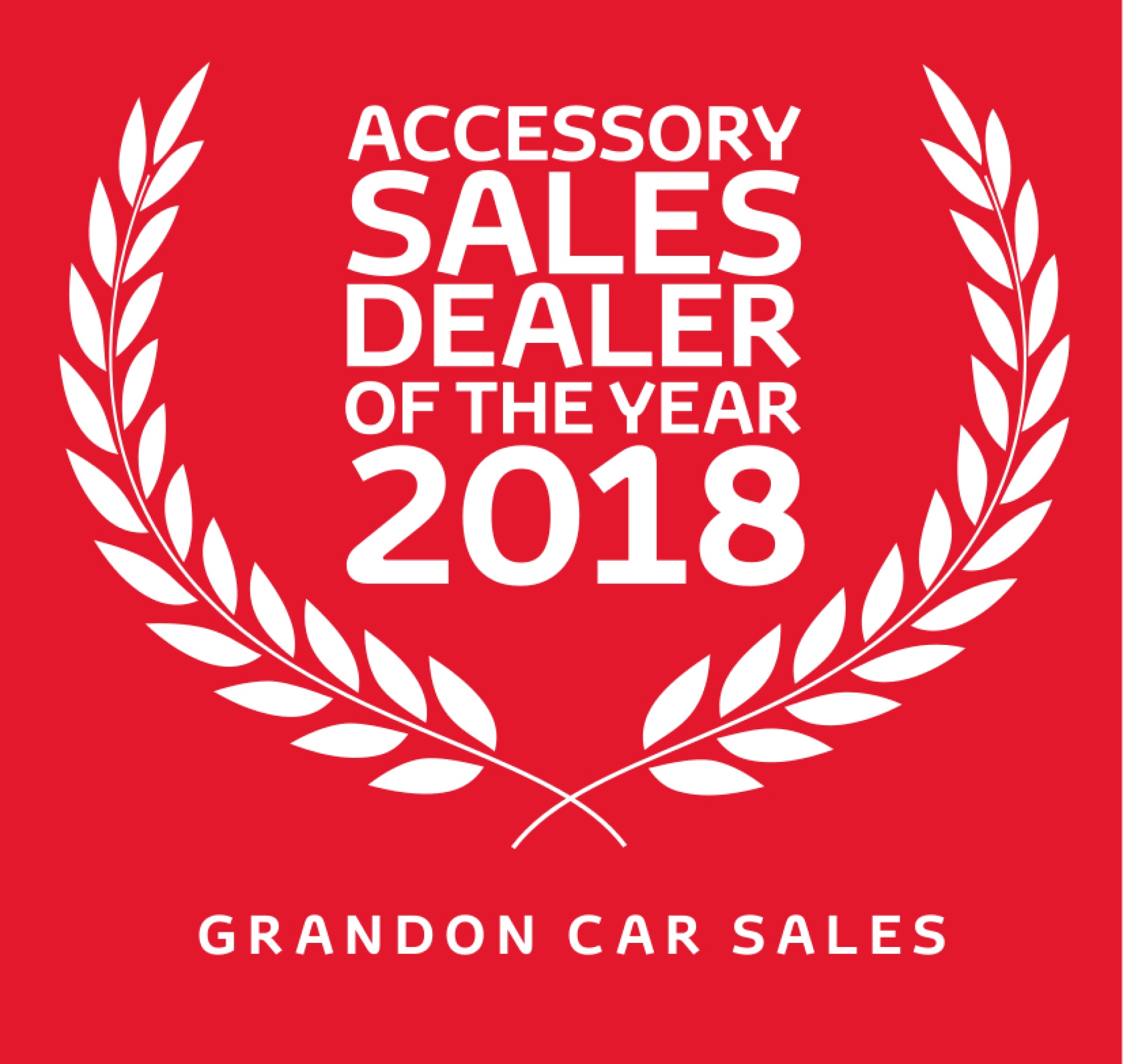 Grandons Toyota - Toyota Ireland Accessory Dealer of the Year 2018