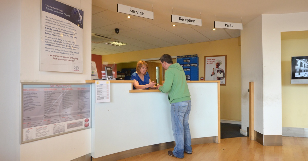 Parts at Walshs Walshs Toyota Garage Kilkenny