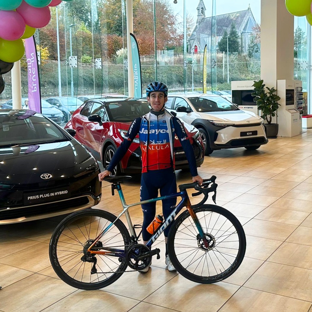 Eddie in O'Callaghan's showroom