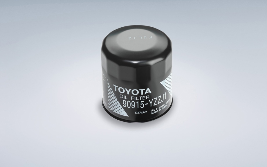 Toyota Oil Filter Range - Genuine Quality