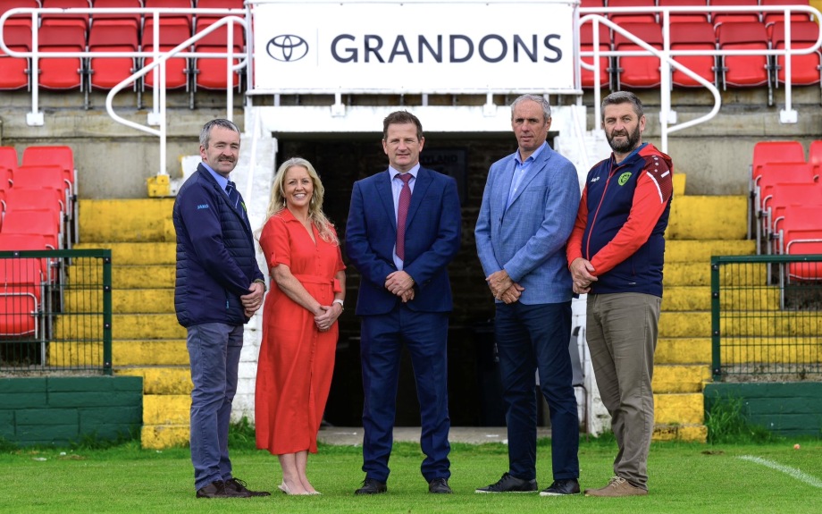 Grandons Toyota Cork Announces Sponsorship of Munster Football Association at Turners Cross, Cork